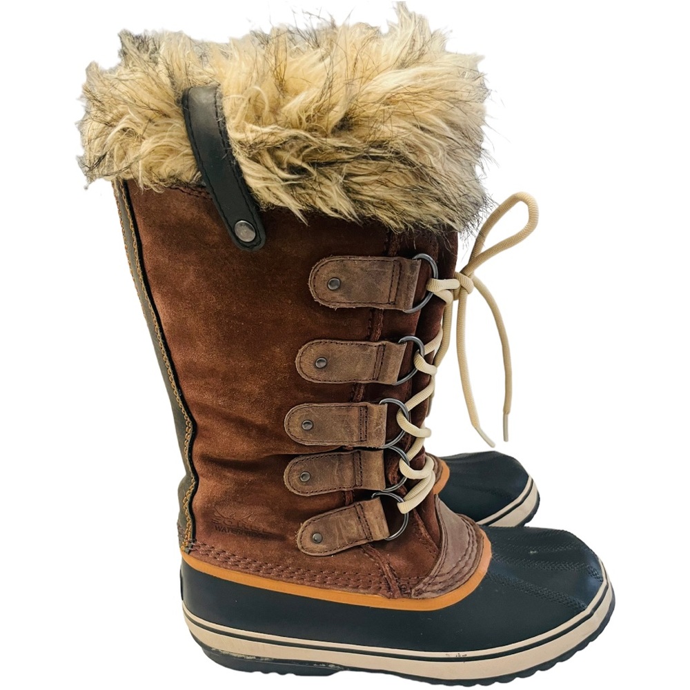 Sorel Brown and Black Winter Boots - Picture 2 of 9